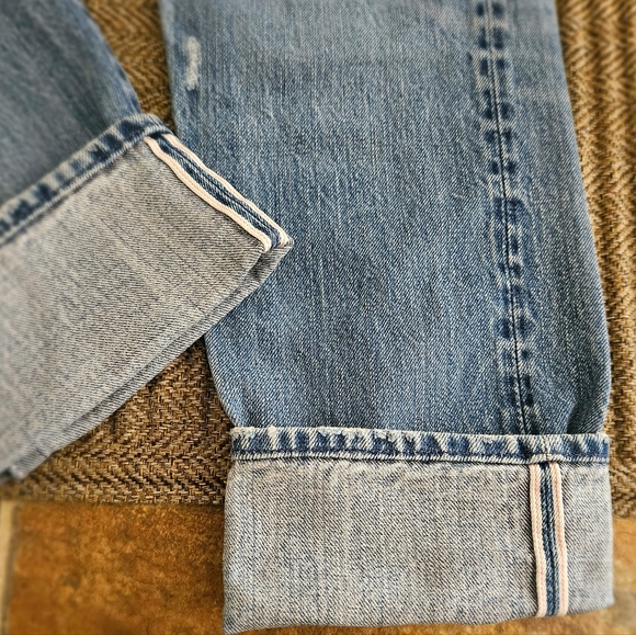 RARE Levi's (1967) 505-0217 Selvedge W/Big E Jeans/Black Bar Tack - Picture 2 of 11